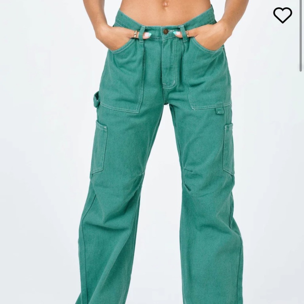 PRINCESS POLLY MIAMI VICE PANTS GREEN